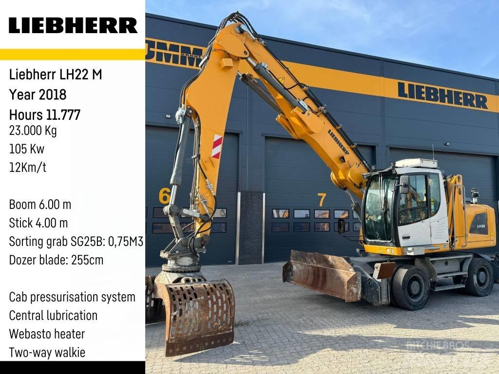 Liebherr LH 22 M Перегружатели металлолома/промышленные погрузчики