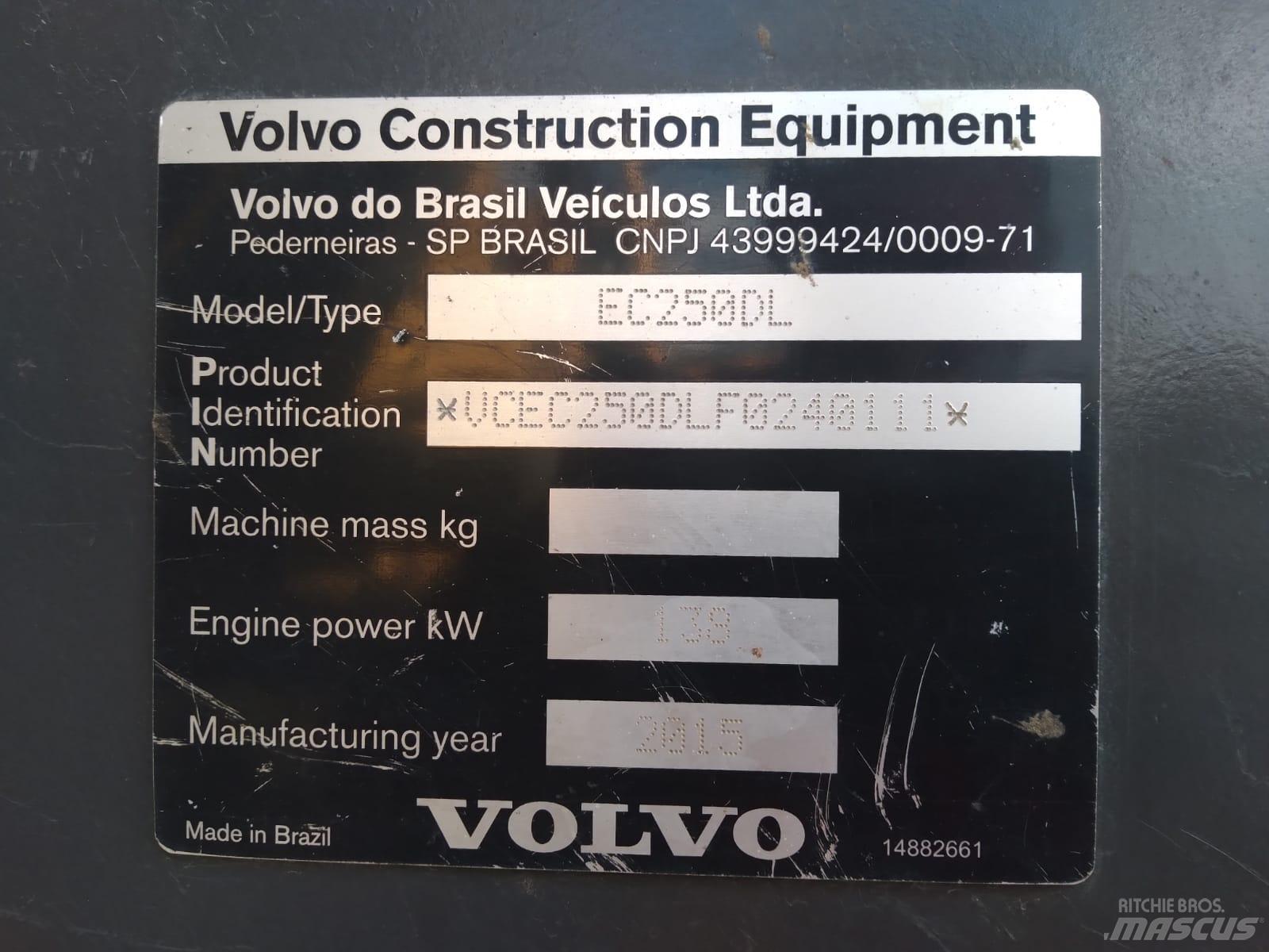 Volvo EC 250 D L Гусеничные экскаваторы