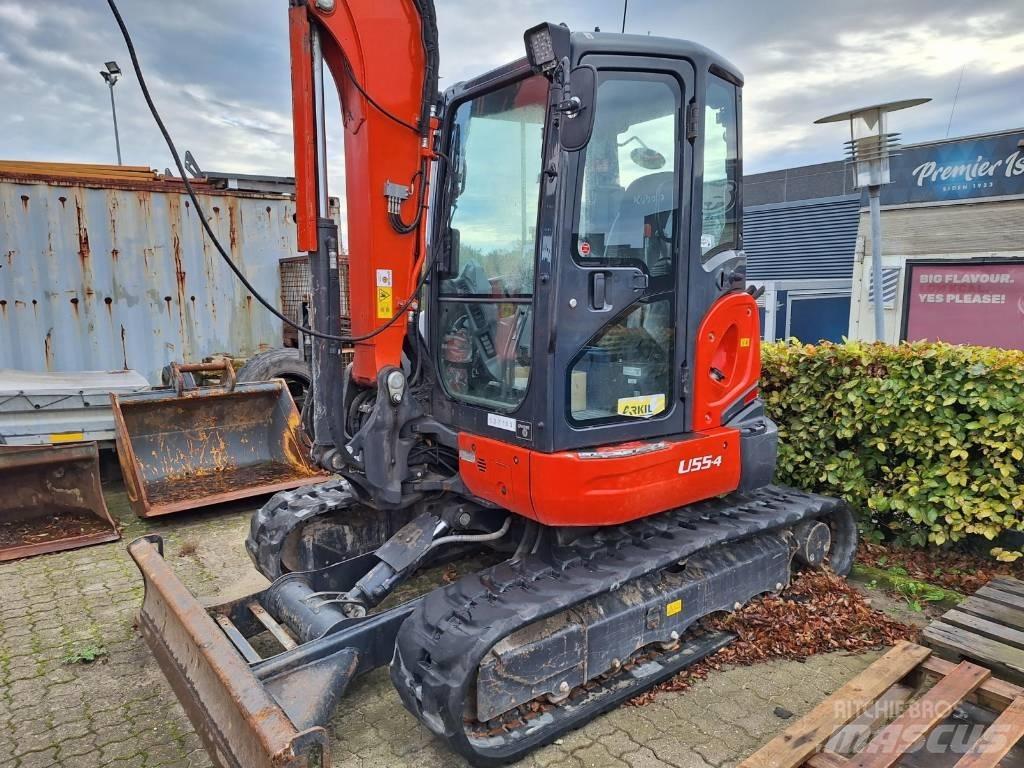 Kubota U55-4 Мини-экскаваторы