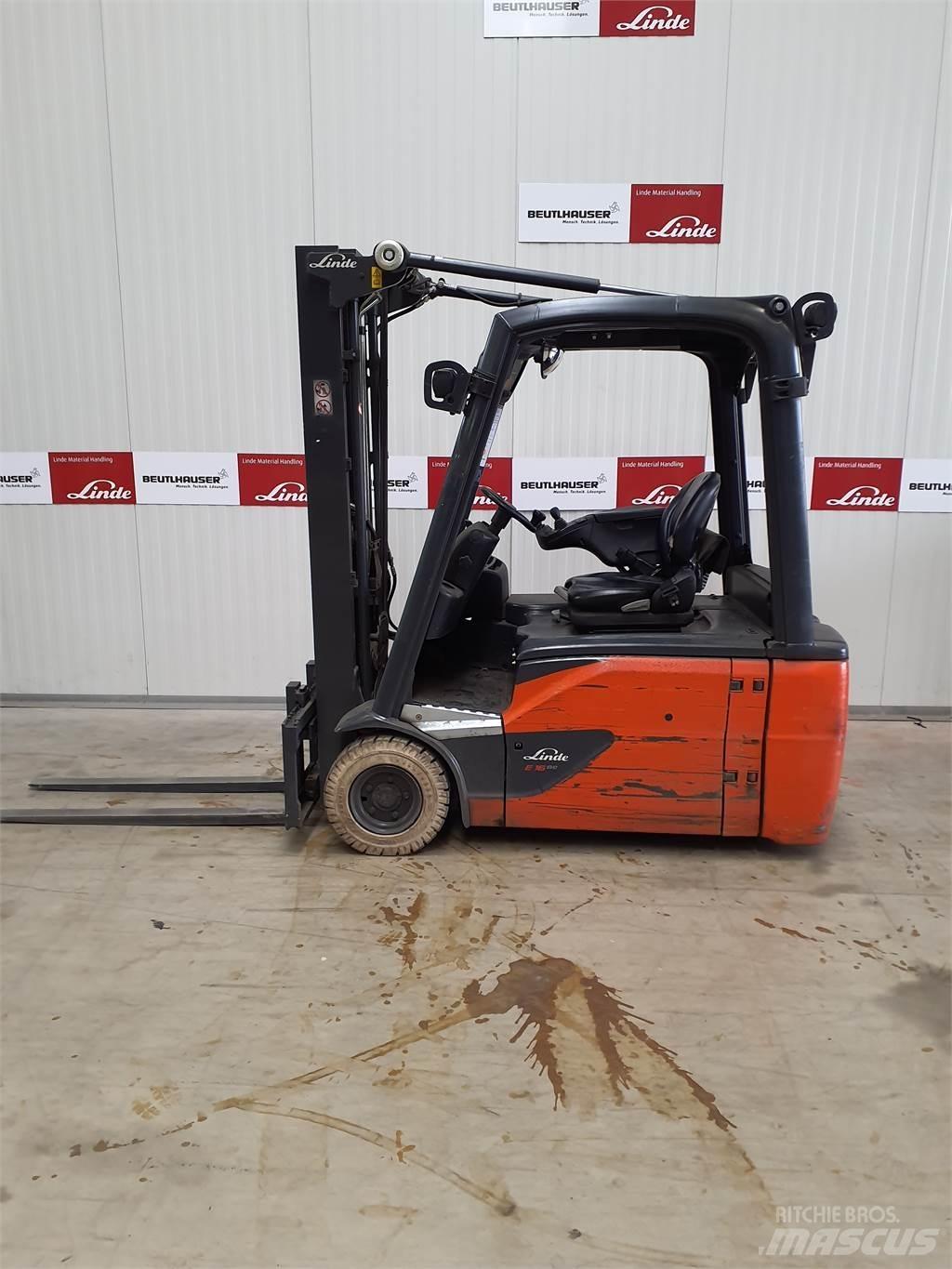 Linde E16L Электропогрузчики