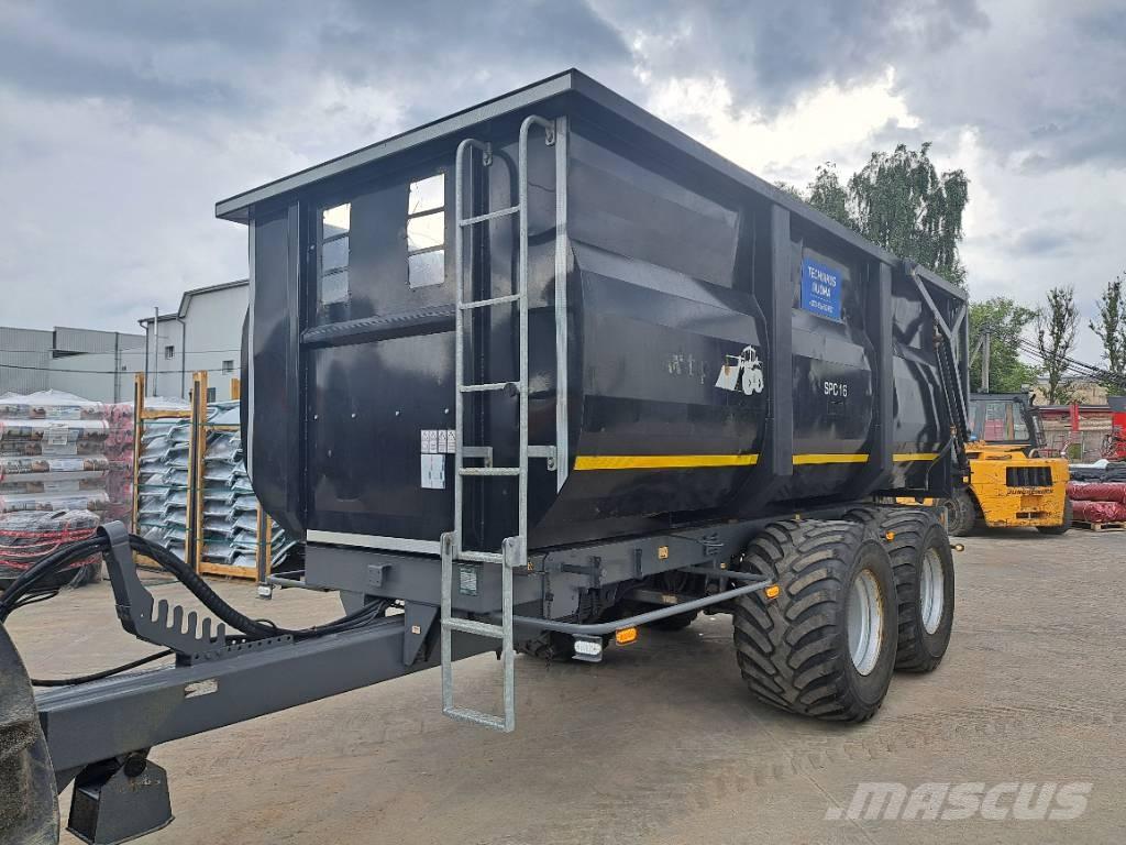 Umega Agro SPC16 Тракторные самосвальные прицепы