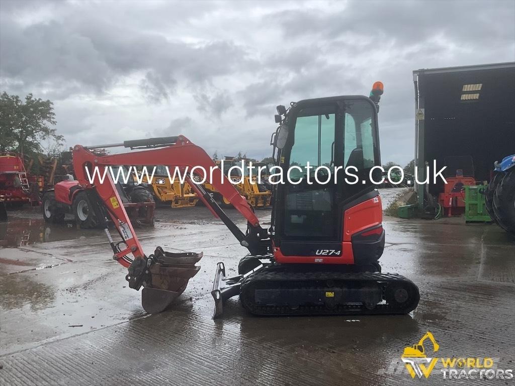 Kubota U 27-4 Мини-экскаваторы