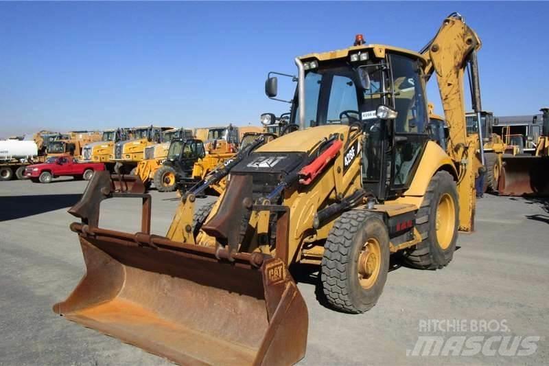 CAT 428F Экскаваторы-погрузчики