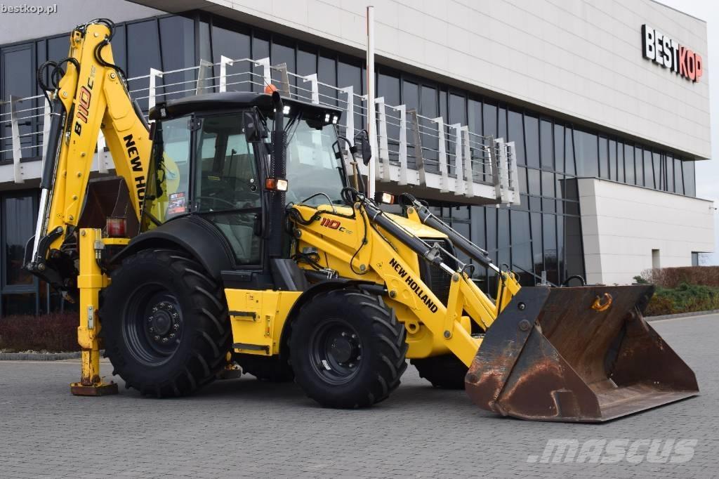 New Holland B 110 C Экскаваторы-погрузчики