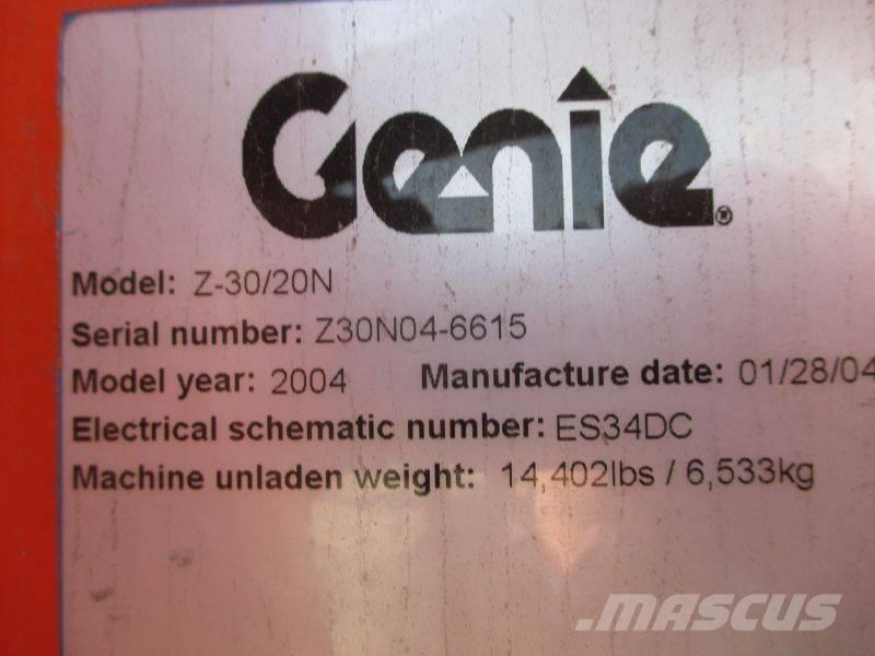 Genie Z 30/20 N Коленчатые подъемники