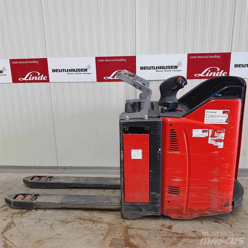Linde T20SP kurz Ручные электрические тележки