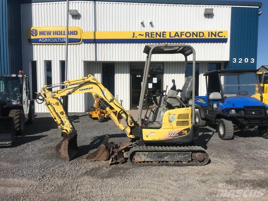 Yanmar Vio 17 Гусеничные экскаваторы