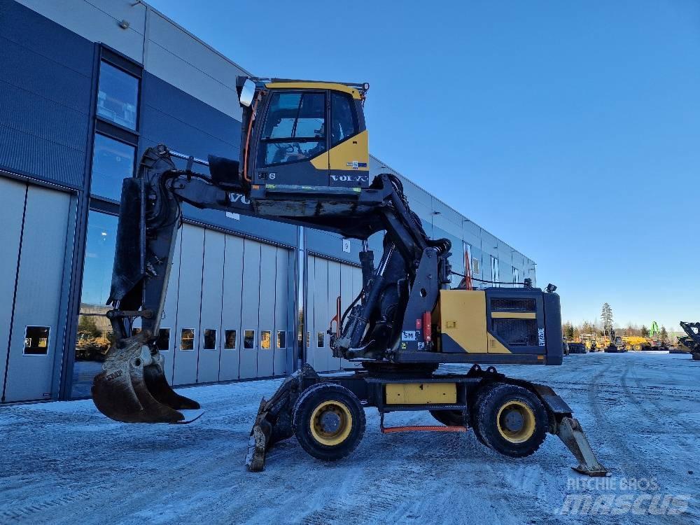 Volvo EW220E Колёсные экскаваторы