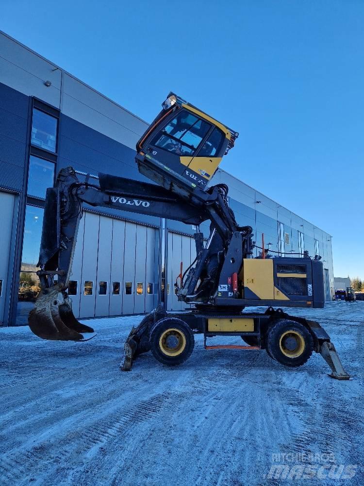 Volvo EW220E Колёсные экскаваторы
