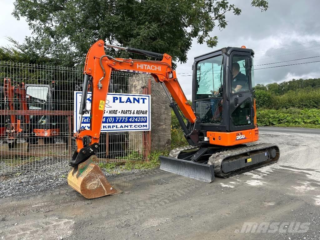 Hitachi ZX 26 U-6 Мини-экскаваторы