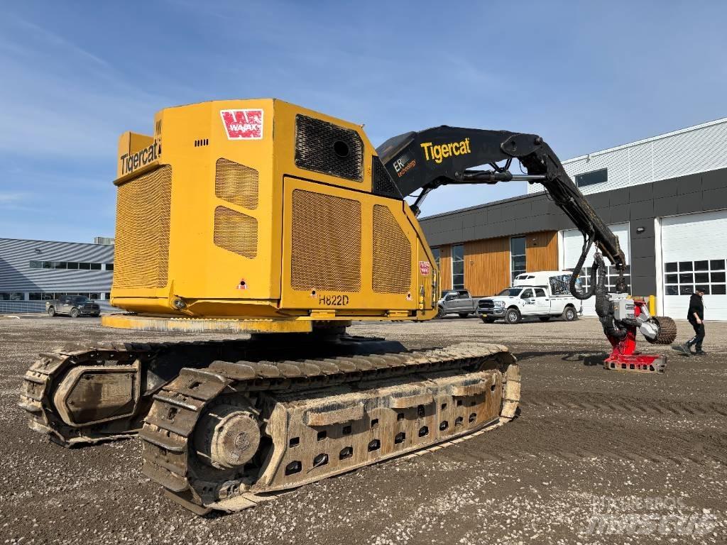 Tigercat 822d Харвестеры