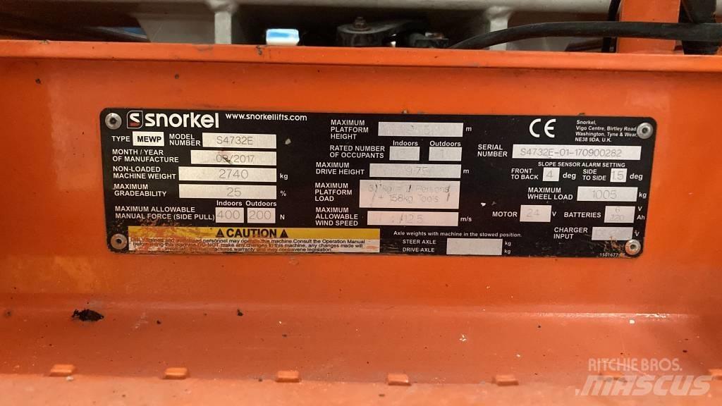 Snorkel S4732E Ножничные подъемники