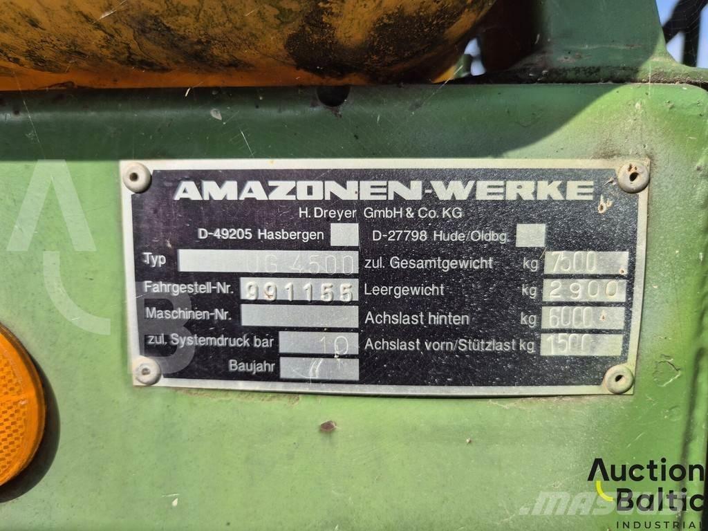 Amazone UG 4500 Прицепные опрыскиватели