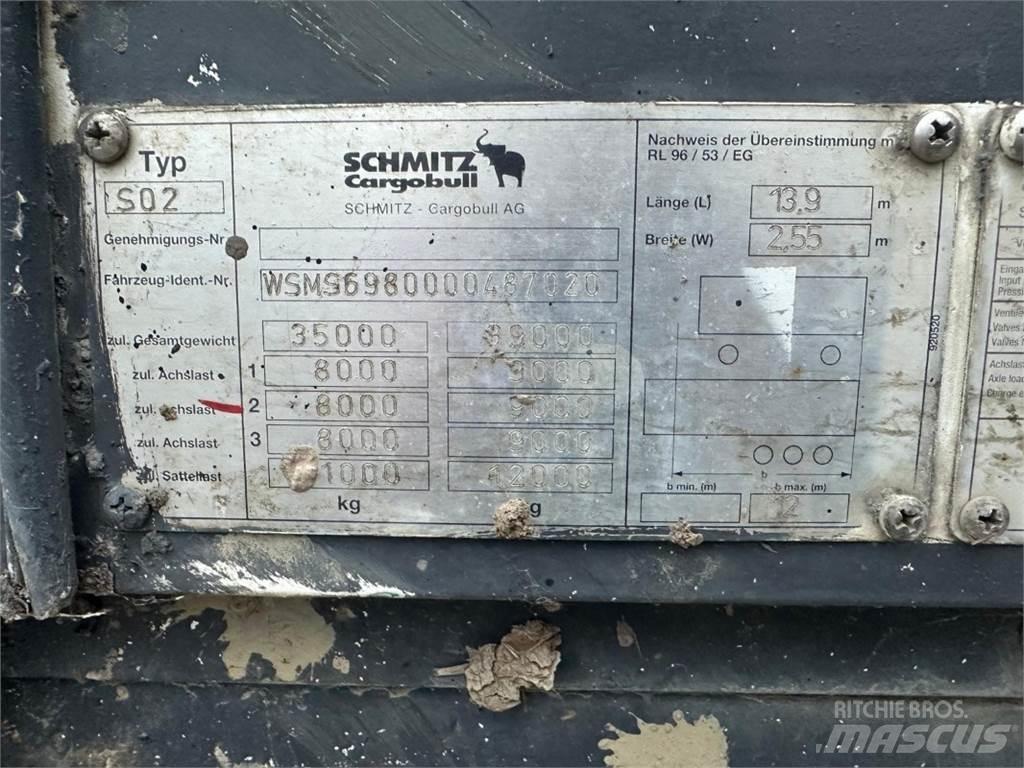 Schmitz S02 Прицепы для тюков и рулонов