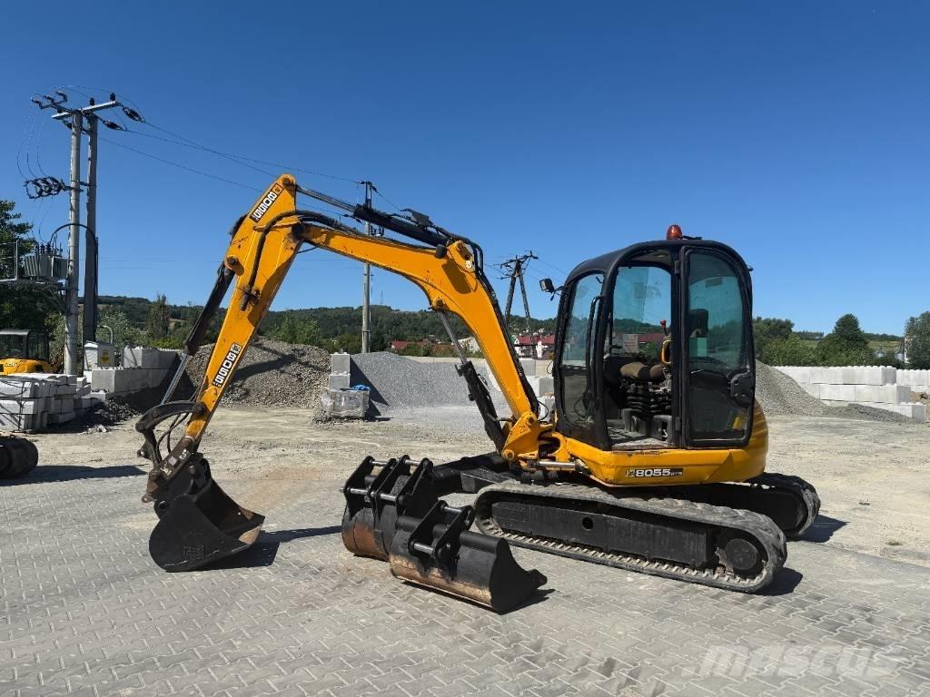 JCB 8055 RTS Мини-экскаваторы