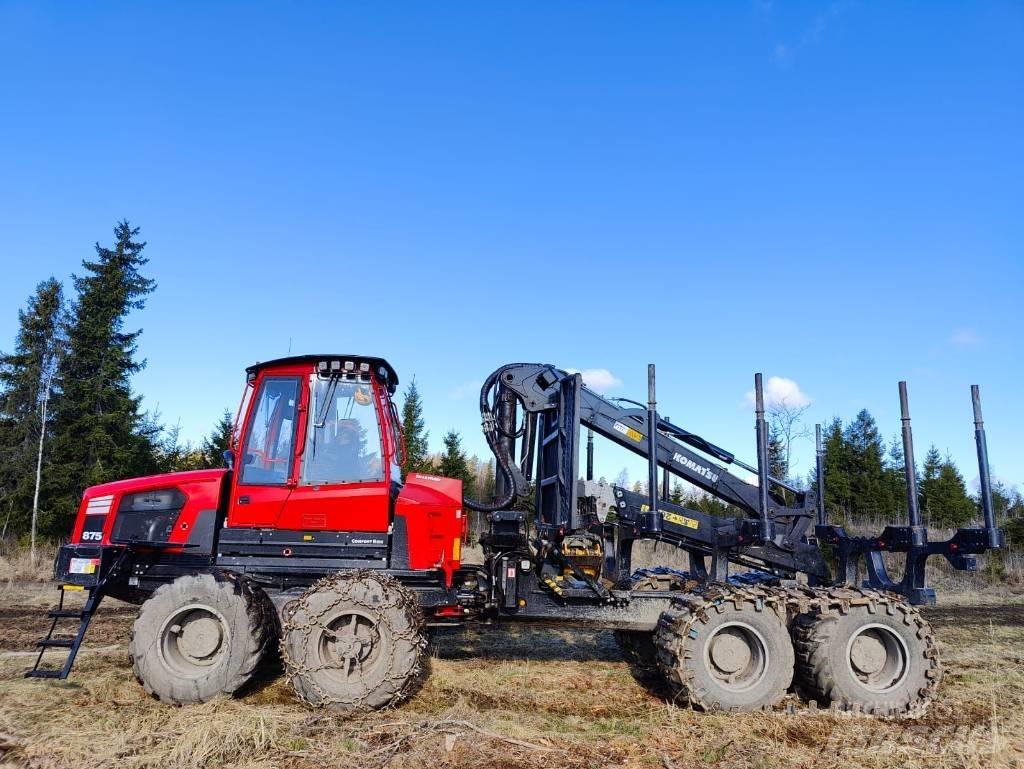 Komatsu 875 Форвардеры
