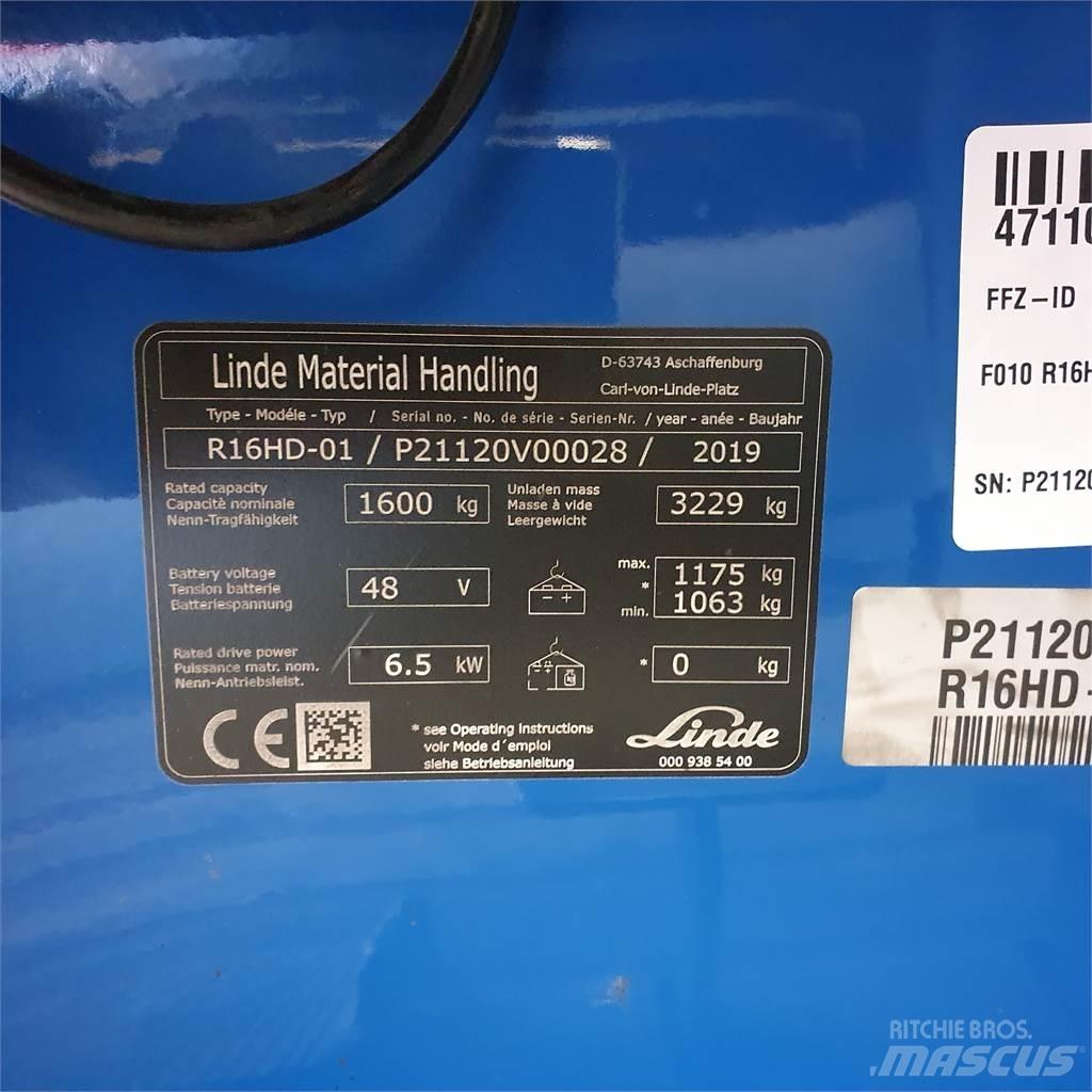 Linde R16HD Ричтраки