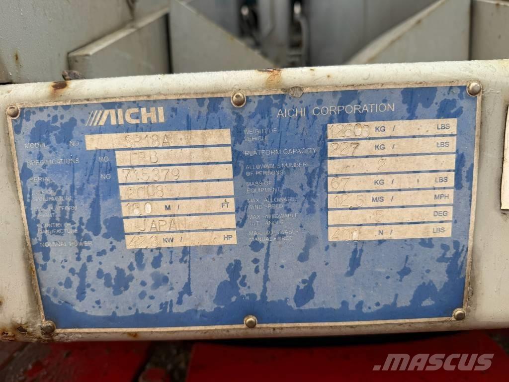 Aichi SR 18 A Телескопические подъемники