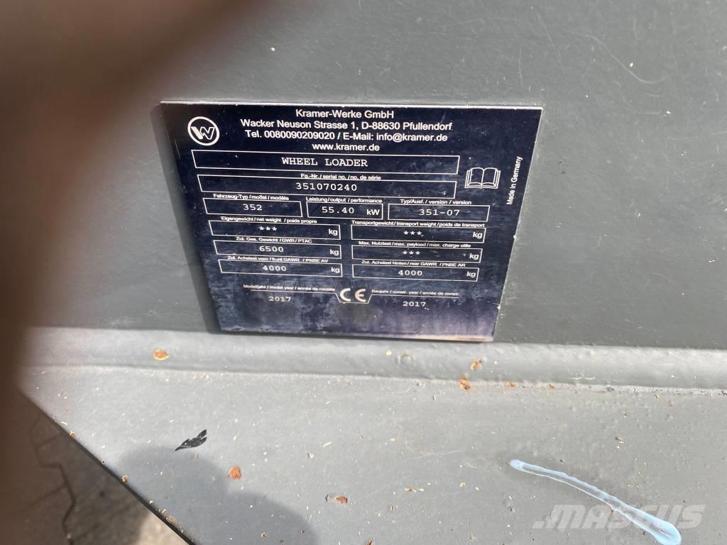 Kramer 8085 T Фронтальные погрузчики