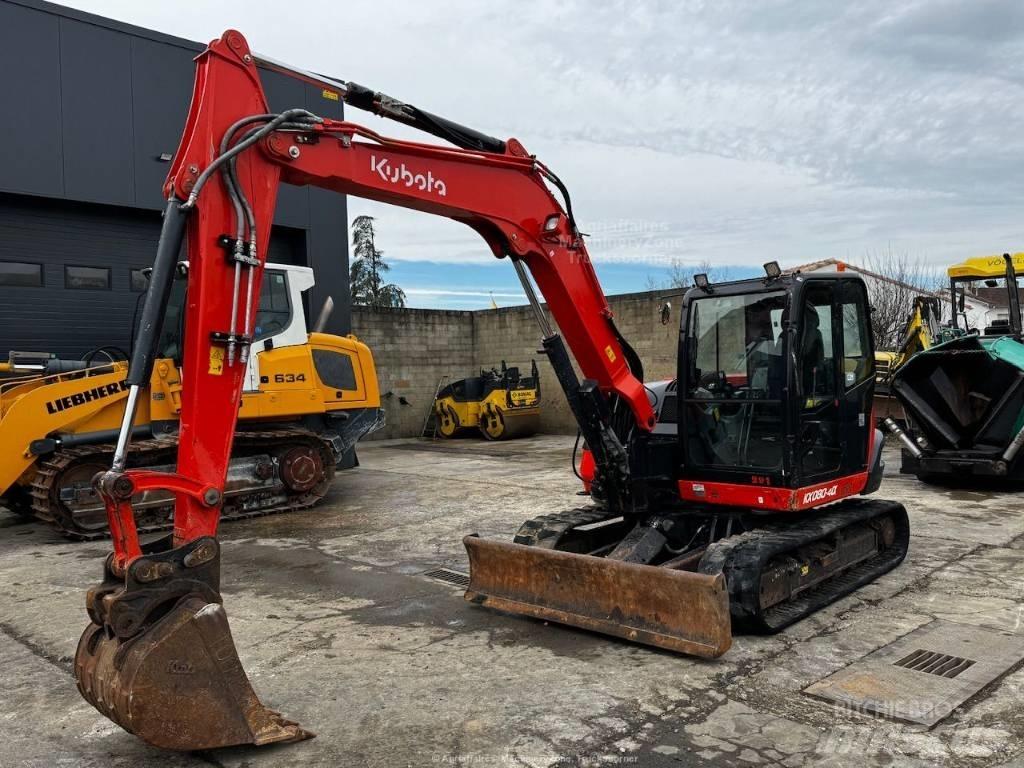 Kubota KX 080-4 Малые экскаваторы 7т-12т