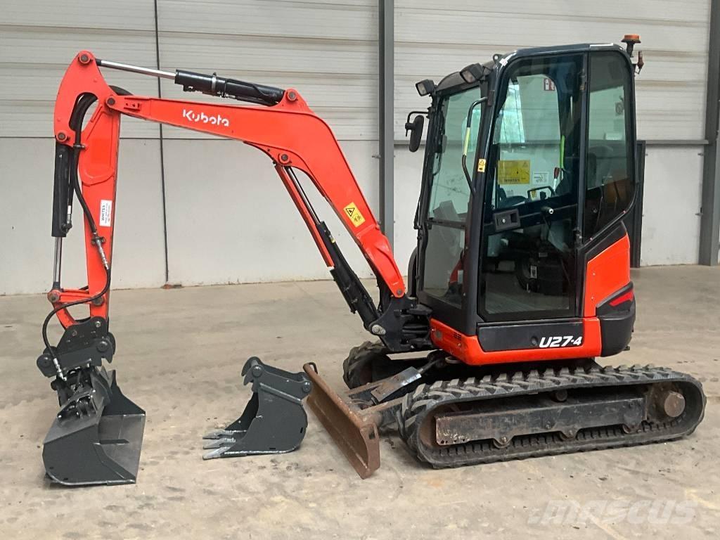 Kubota U 27-4 Мини-экскаваторы