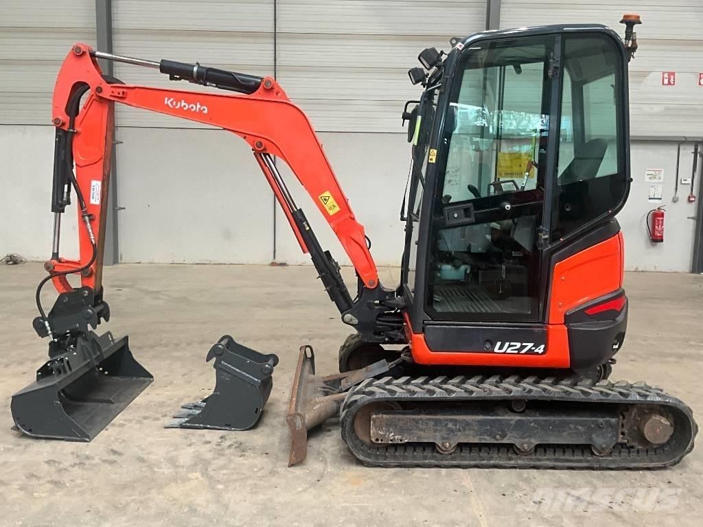 Kubota U 27-4 Мини-экскаваторы