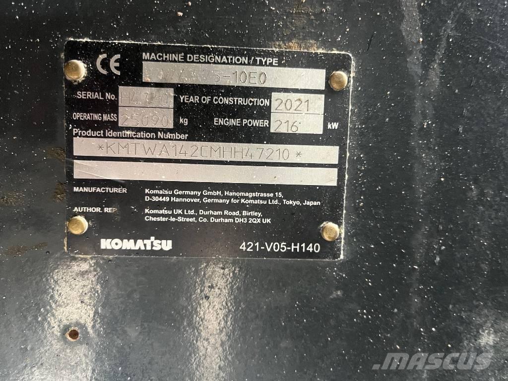 Komatsu WA475-10E0 Фронтальные погрузчики