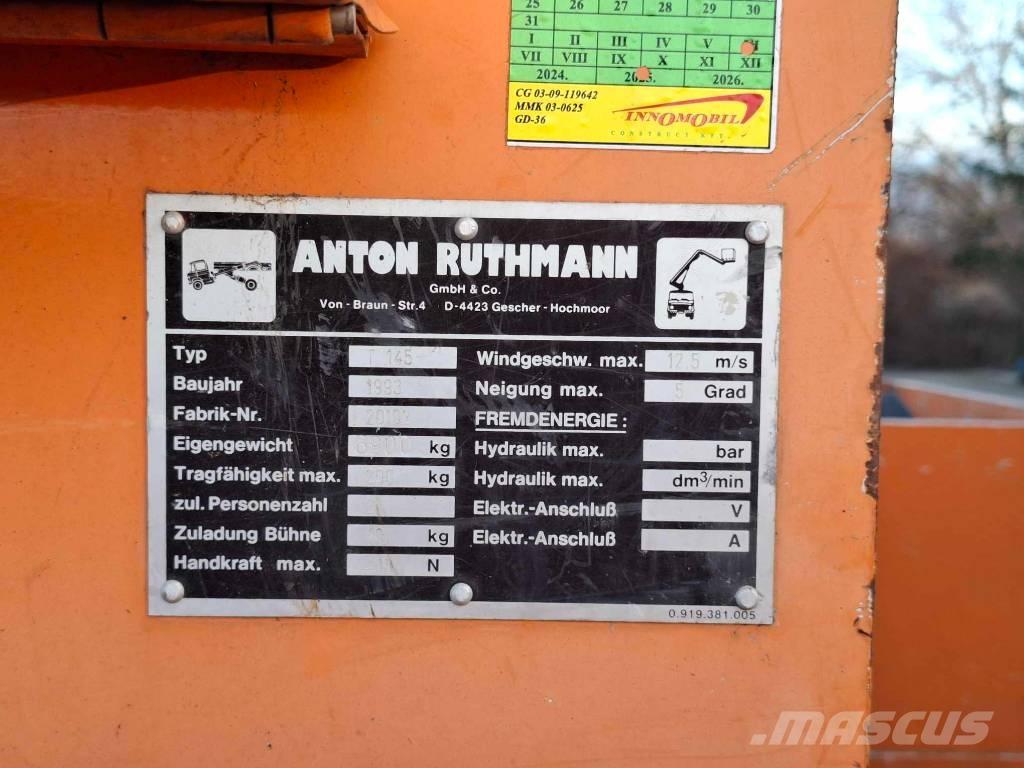 Mercedes-Benz 814 Автомобильные краны