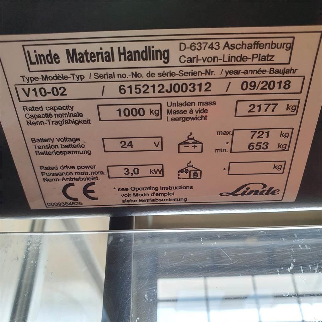 Linde V10 Высотные комплектовщики