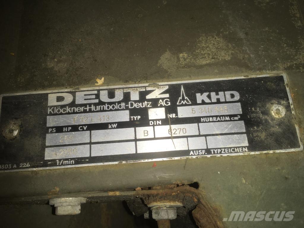 Deutz F12L413 USED Строительная техника - Другие