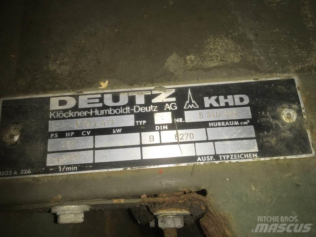 Deutz F12L413 USED Строительная техника - Другие