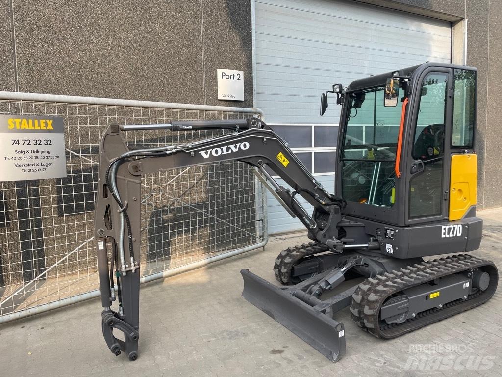 Volvo EC27D Мини-экскаваторы