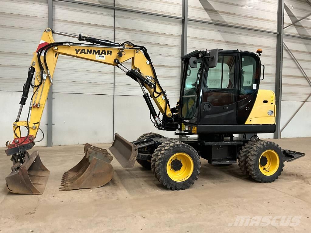Yanmar B 75 W Колёсные экскаваторы