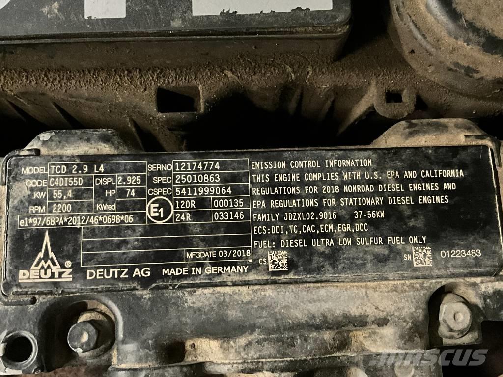 Yanmar B 75 W Колёсные экскаваторы