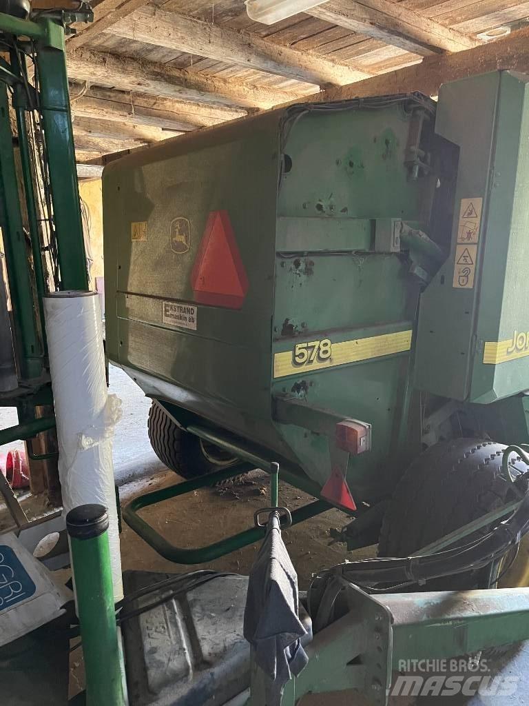 John Deere 578 Рулонные пресс-подборщики