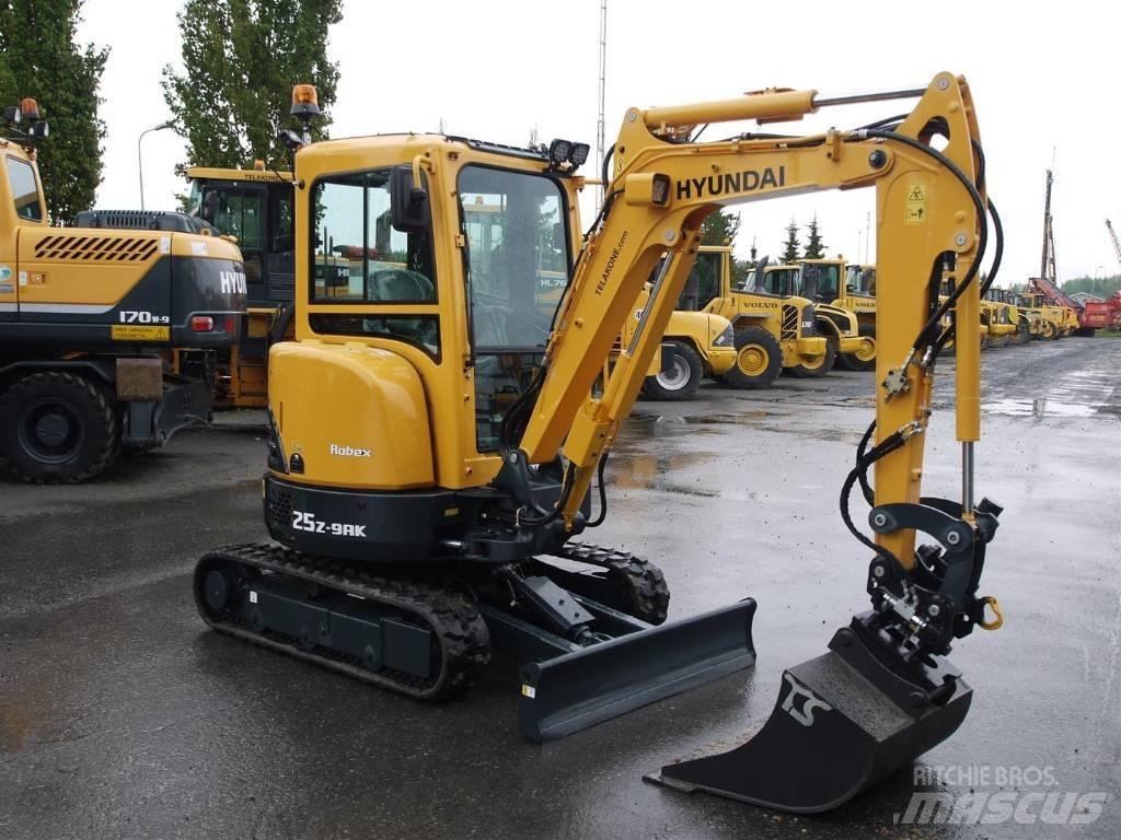 Hyundai R25Z-9AK Мини-экскаваторы
