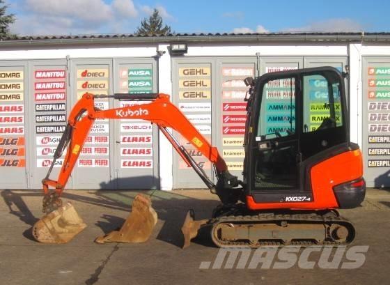 Kubota KX027-4 Мини-экскаваторы