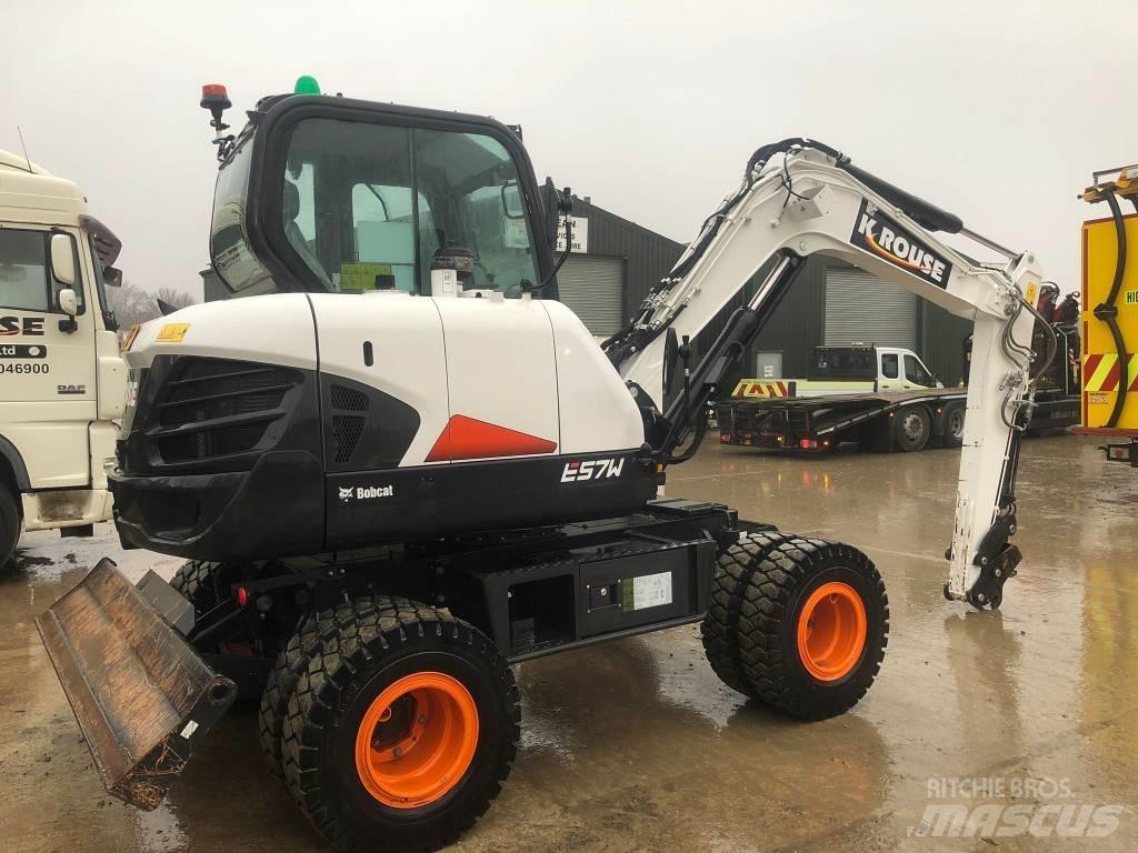 Bobcat E 57 W Колёсные экскаваторы