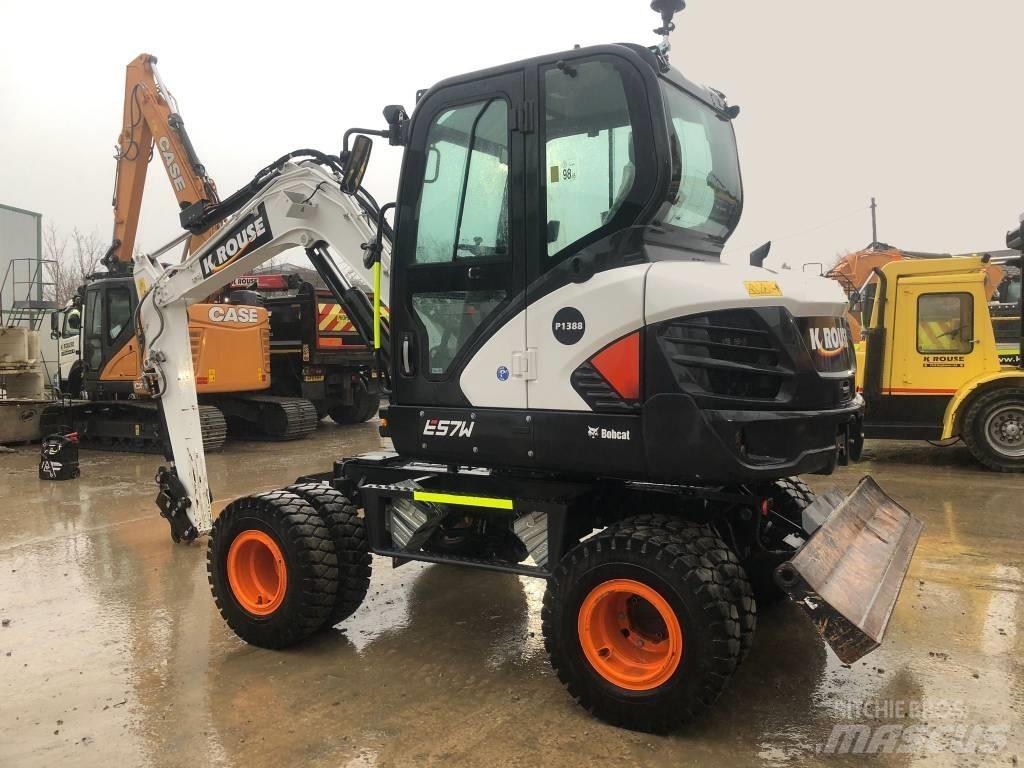 Bobcat E 57 W Колёсные экскаваторы
