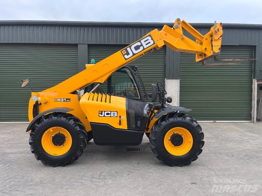 JCB 531-70 Agri Сельскохозяйственные телескопические погрузчики