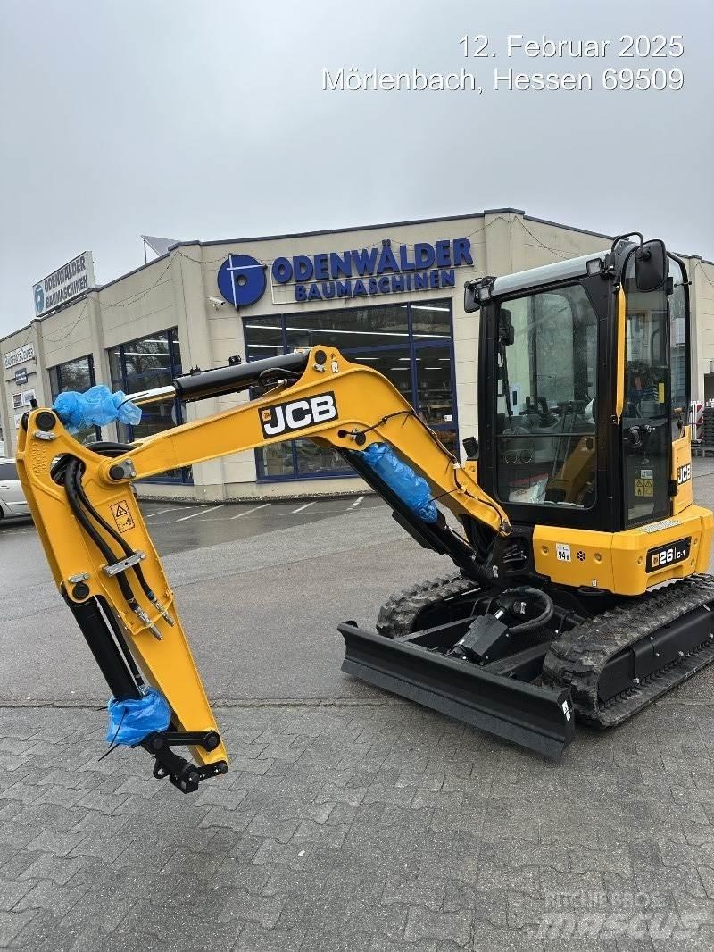JCB 26C-1 Мини-экскаваторы