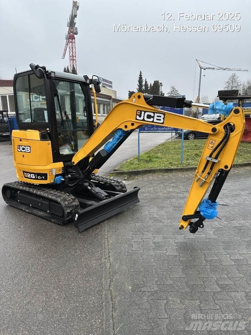 JCB 26C-1 Мини-экскаваторы