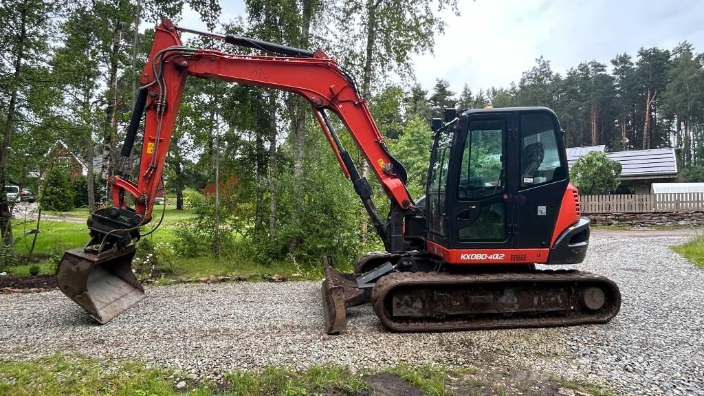 Kubota KX 080-4 CX Малые экскаваторы 7т-12т