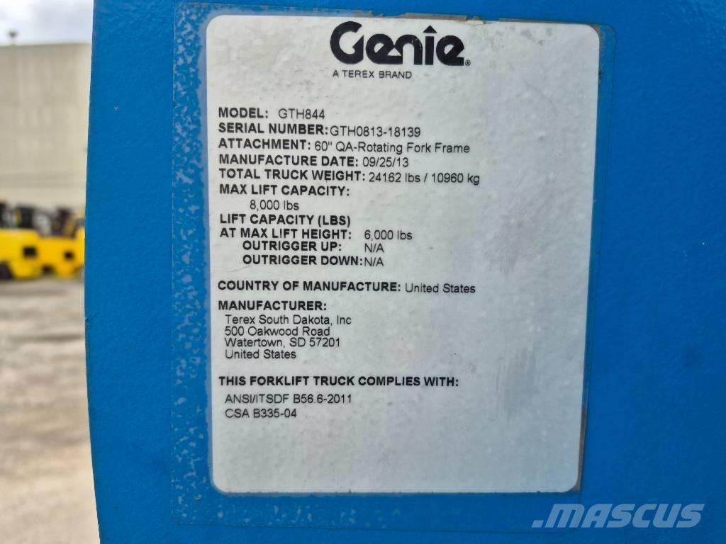 Genie GTH 844 Телескопические погрузчики