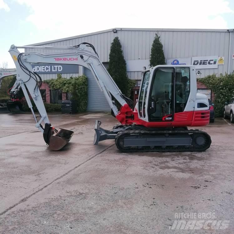 Takeuchi TB290 Малые экскаваторы 7т-12т