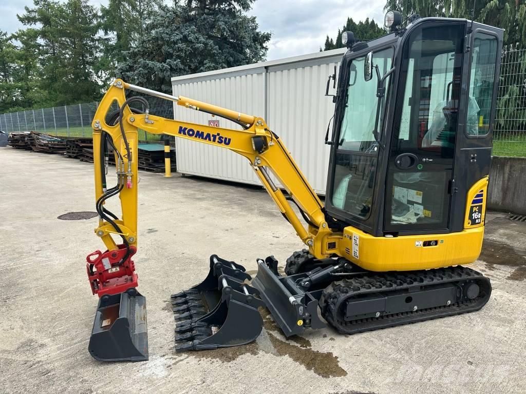 Komatsu PC 16 R-3HS Мини-экскаваторы