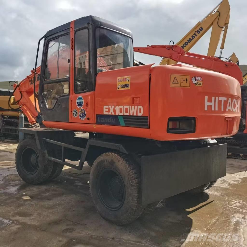 Hitachi EX 100 W D Колёсные экскаваторы