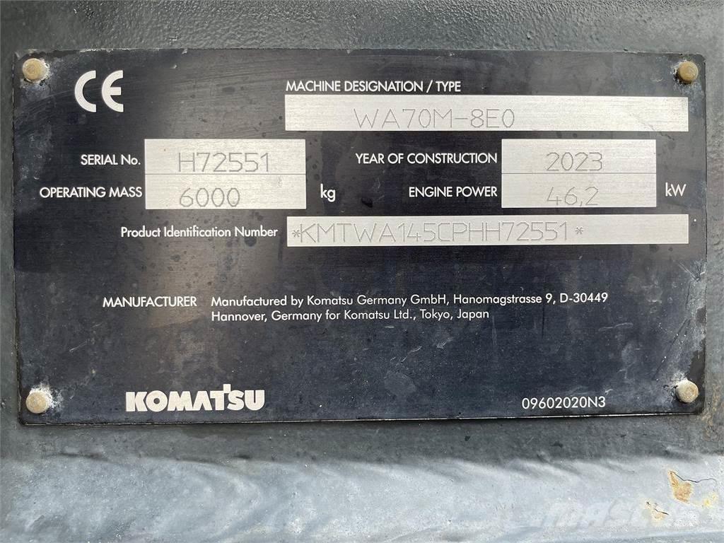 Komatsu WA70M-8EO Многофункциональные сельскохозяйственные погрузчики