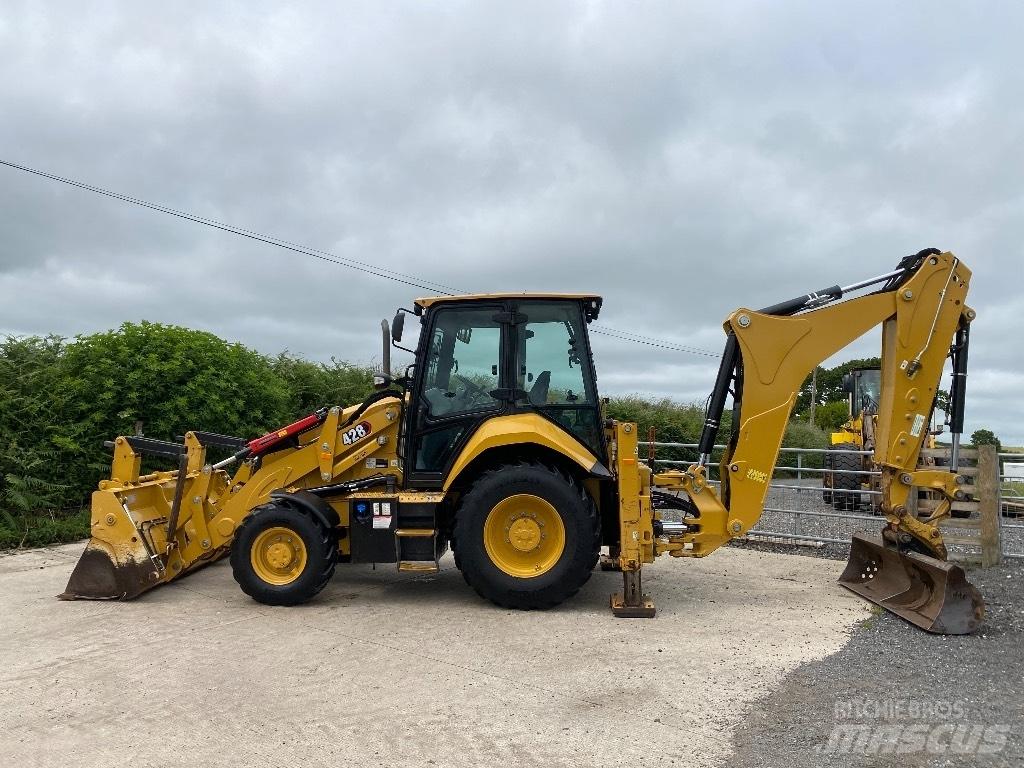 CAT 428 Экскаваторы-погрузчики