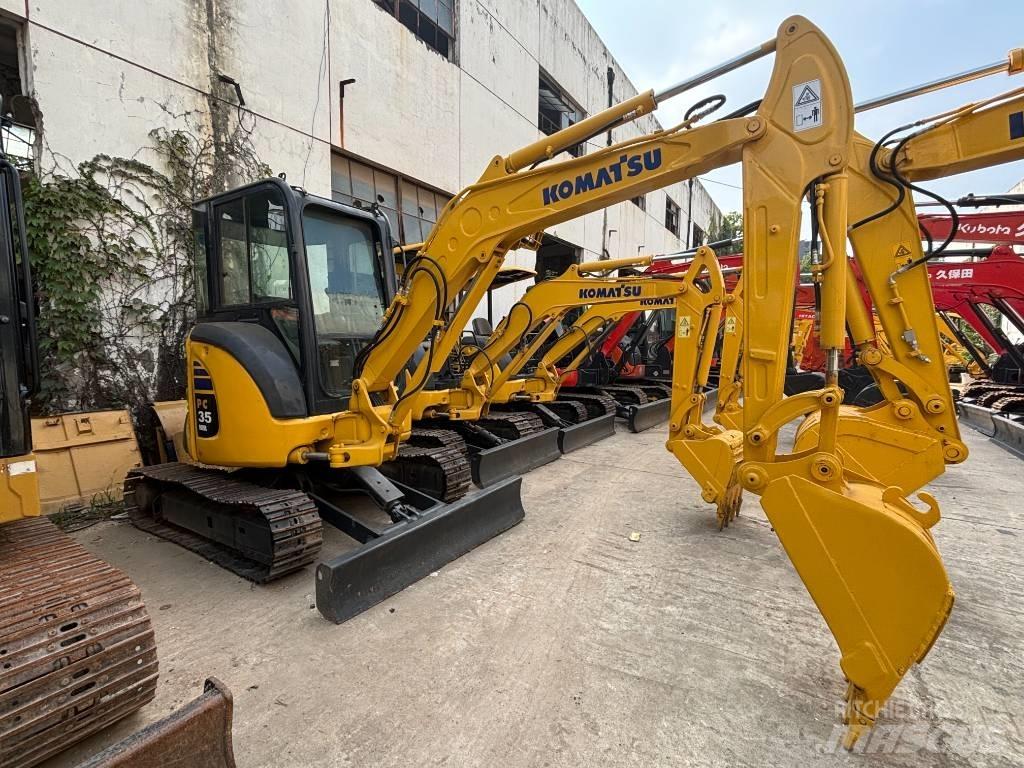 Komatsu PC35MR Мини-экскаваторы